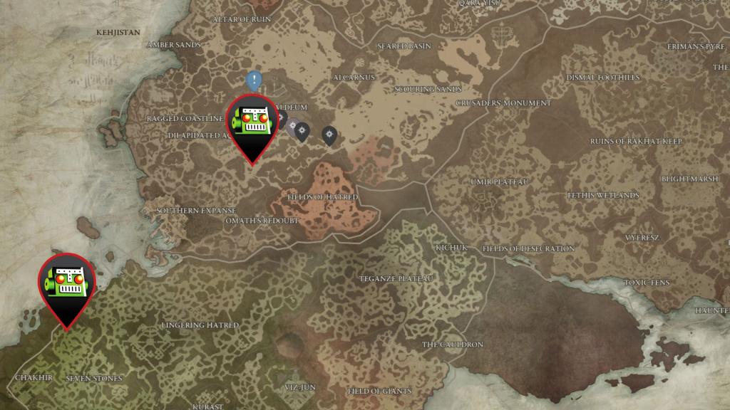 Altar of Anguish and Altar of Pain