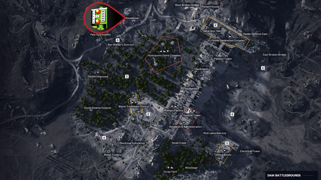 Ruby Residence location in ARC Raiders