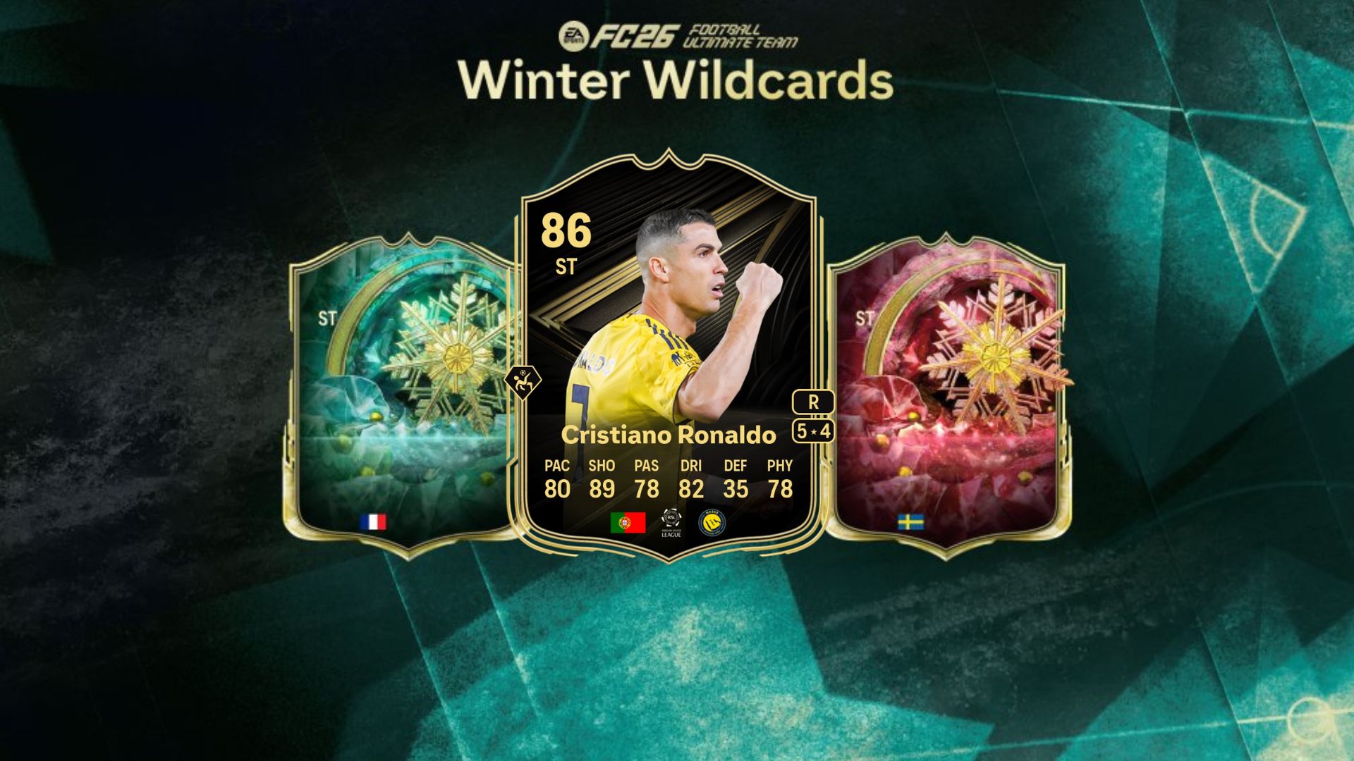 Ronaldo TOTW card in FC 26