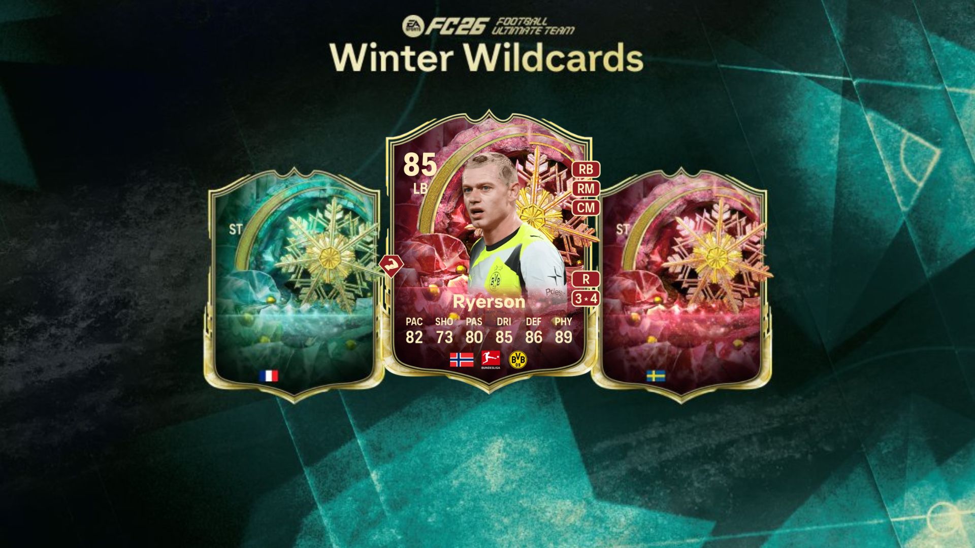 Julian Ryerson Winter Wildcards card in FC 26