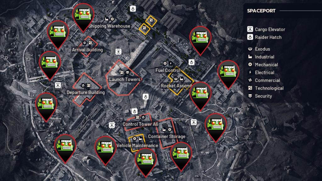 Frozen Raider Container locations in ARC Raiders