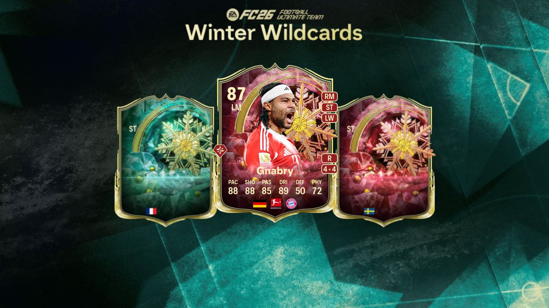 Serge Gnabry Winter Wildcards item in FC 26
