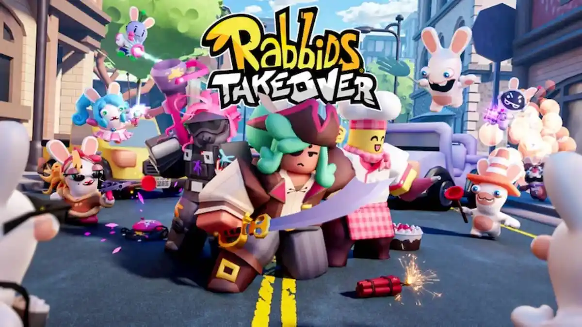 Rabbids Takeover promo art.