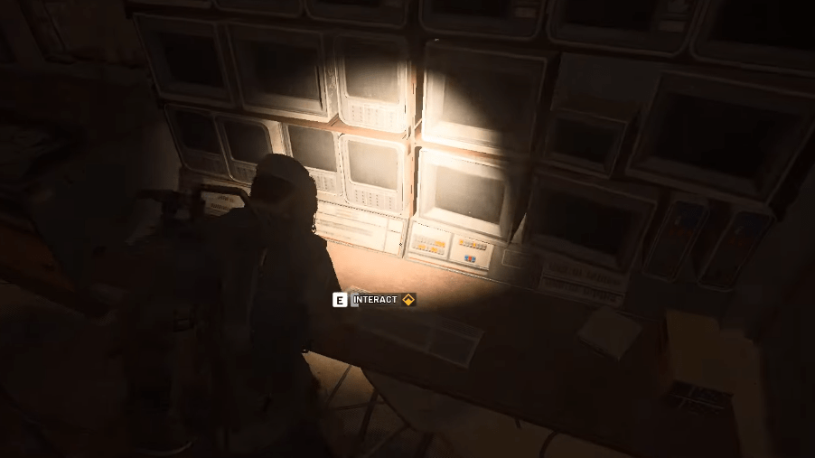 Terminal in the researcher's flat