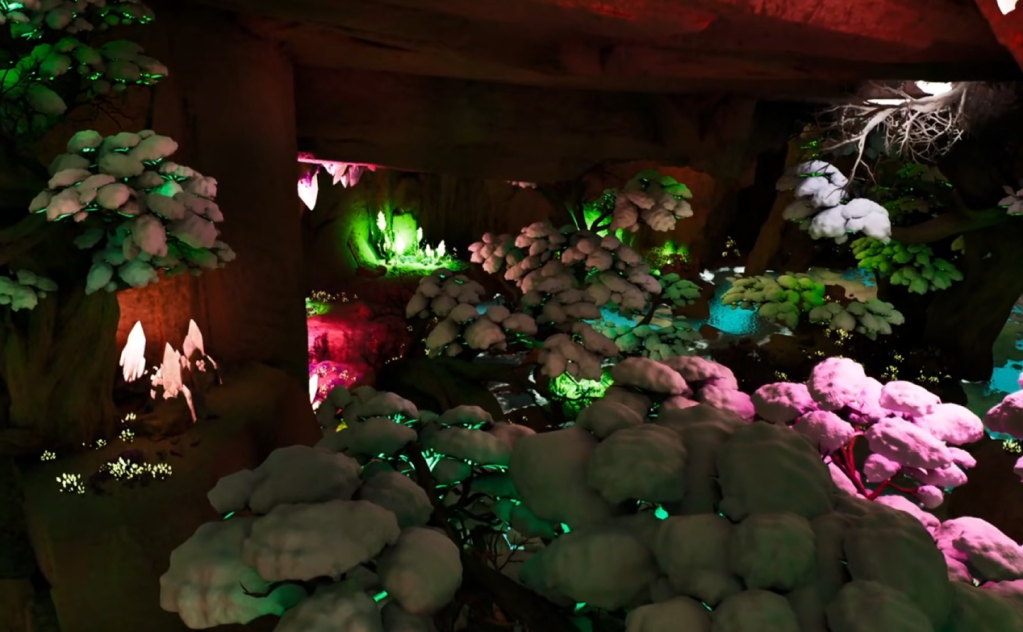 Glowing Gem Cave