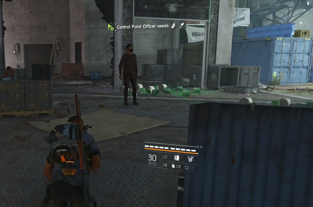 Control Point Officer in The Division 2