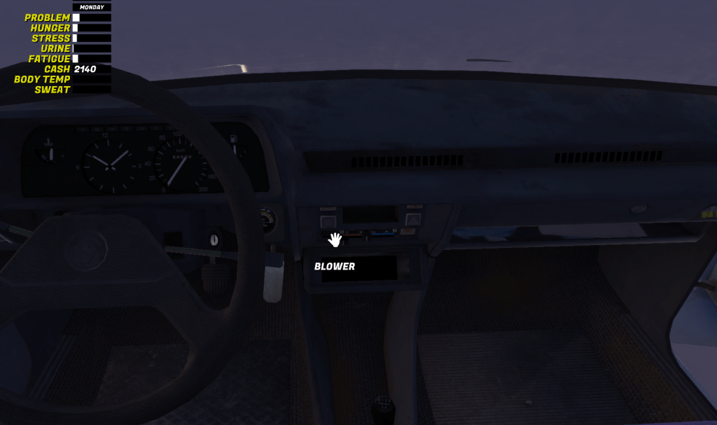 Blower in My Winter Car