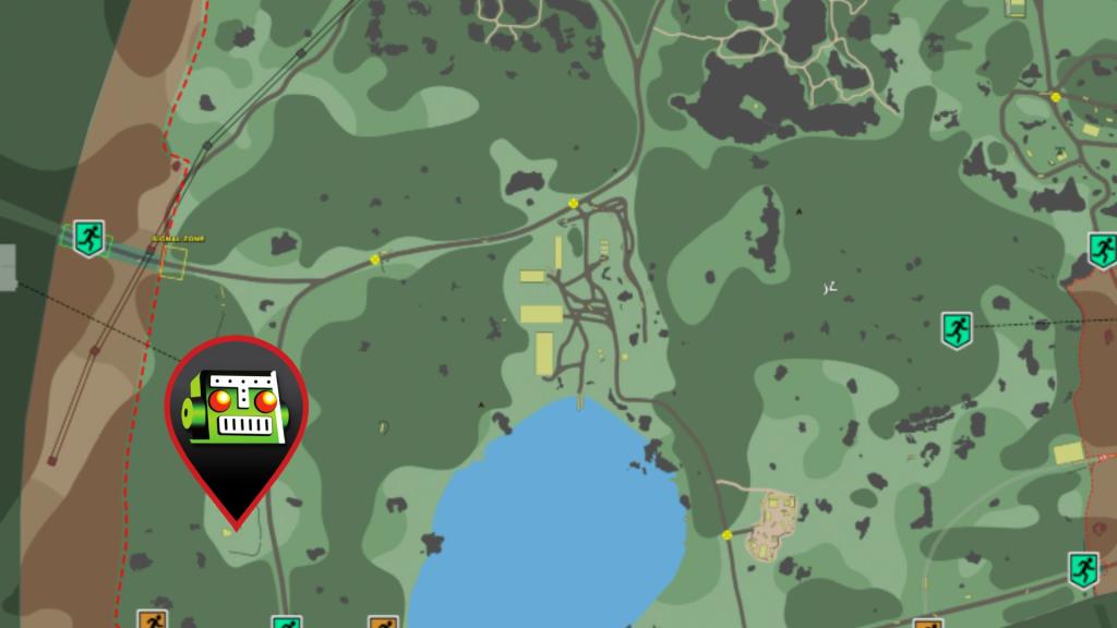 Stash location in Woods