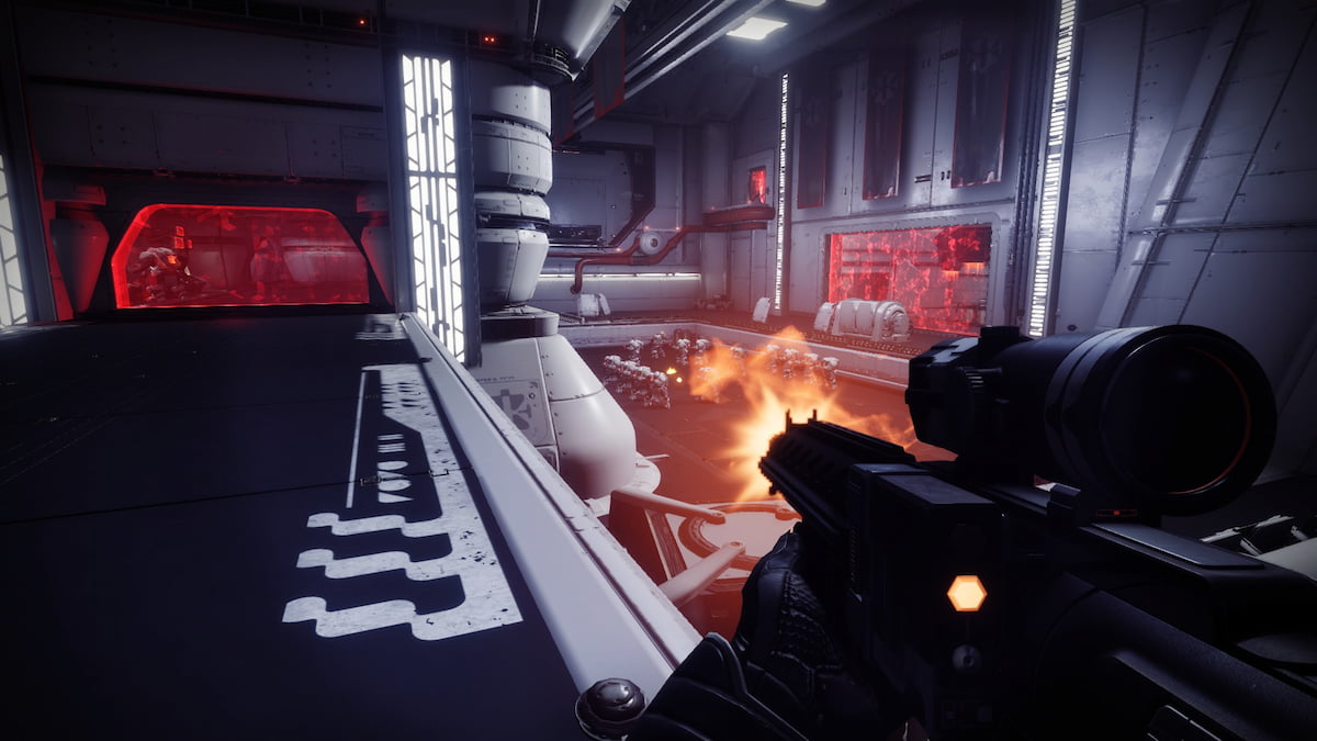 A guardian fires Zealous Ideal at Barant Imperium enemies in Destiny 2 Renegades