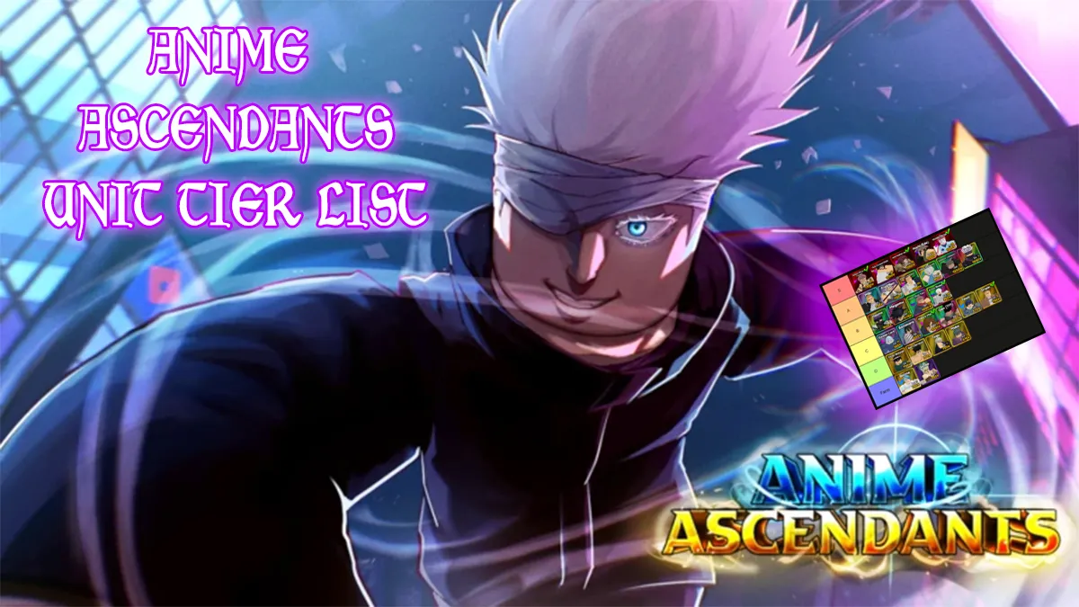 anime ascendants unit tier list