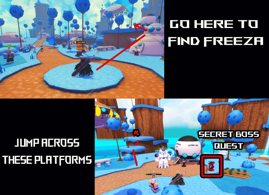 anime celestial x world 1 secret boss location broly