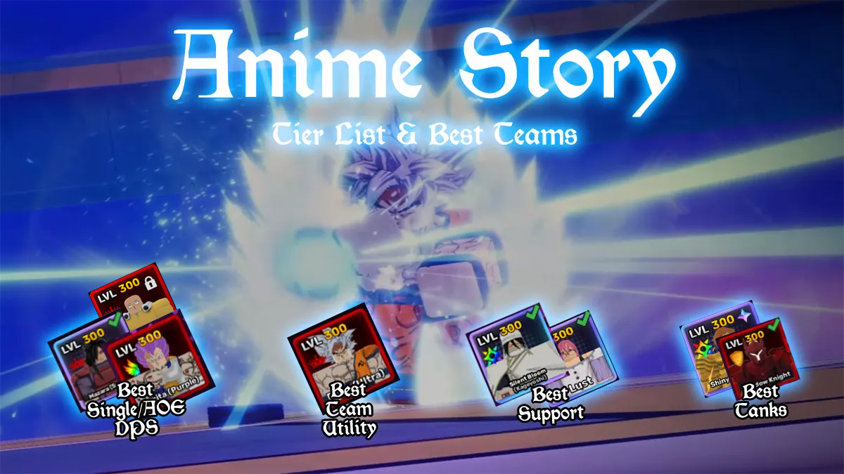 Anime Story Tier List – Best Units & Teams [🎄JOJO]