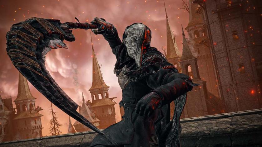 The Bloody Crow of Cainhurst in Elden Ring