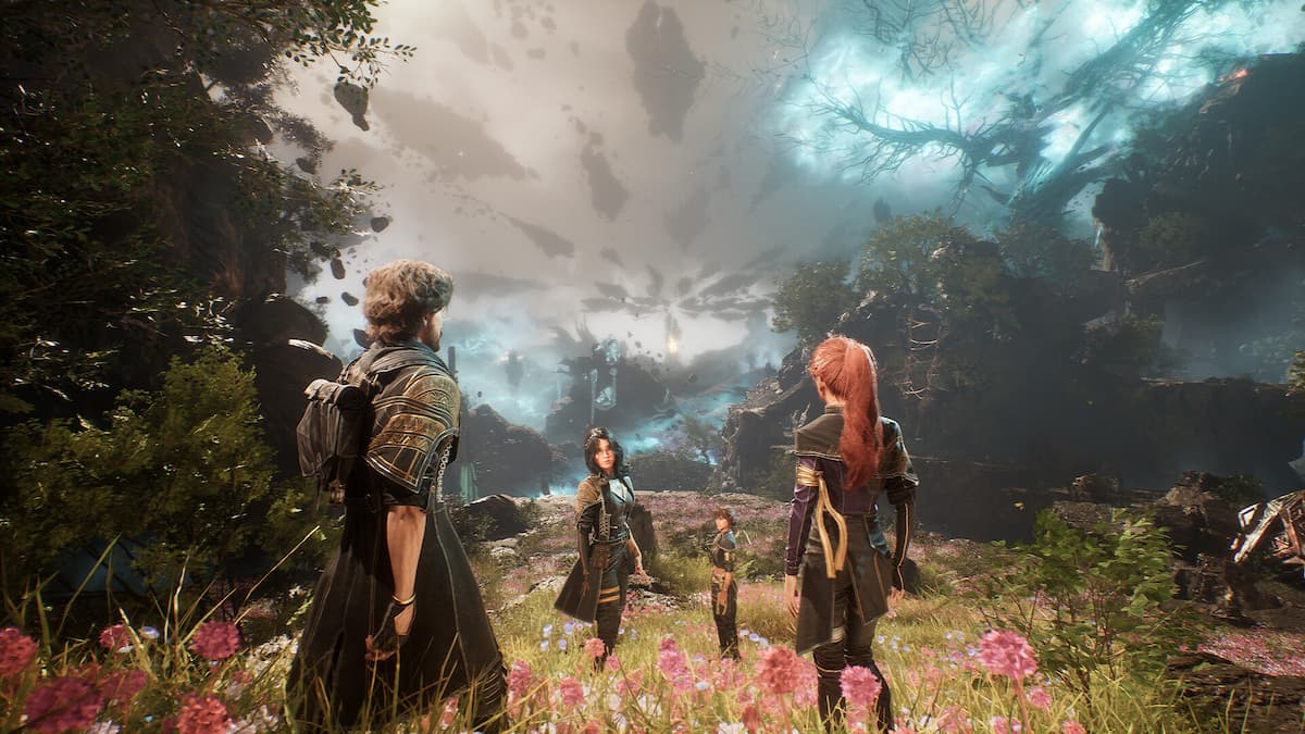 A bunch of characters in Clair Obscur: Expedition 33.