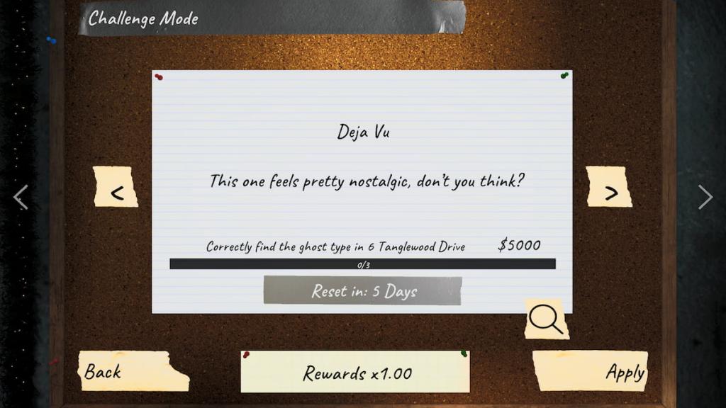 Weekly challenge mode in phasmophobia