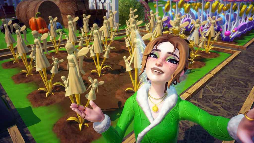 Fairy kamut field in disney dreamlight valley