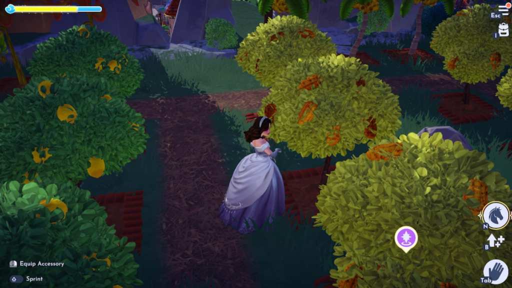 harvesting cocoa beans in disney dreamlight valley
