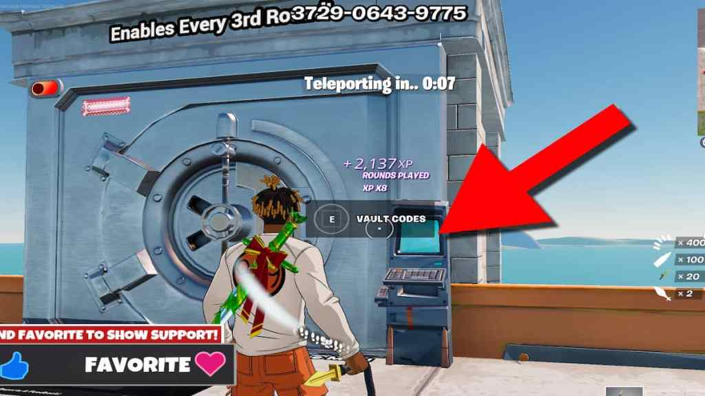 How to redeem Titled Zone Wars vault codes. 