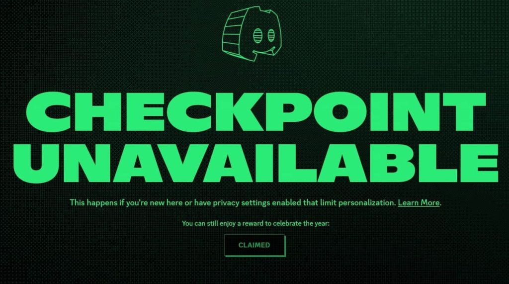 Discord Checkpoint unavailable