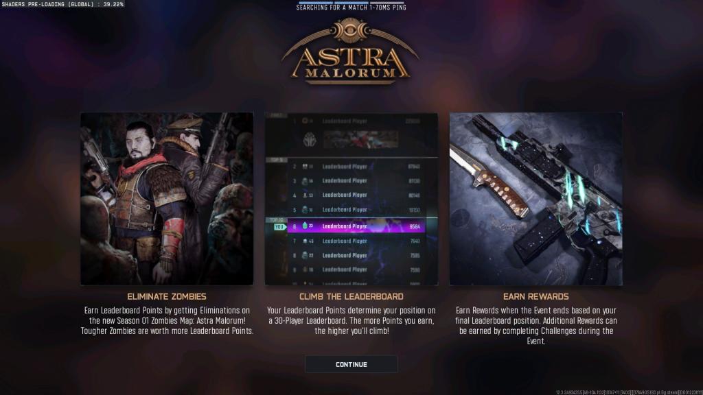 Astra Malorum Leaderboard event guide