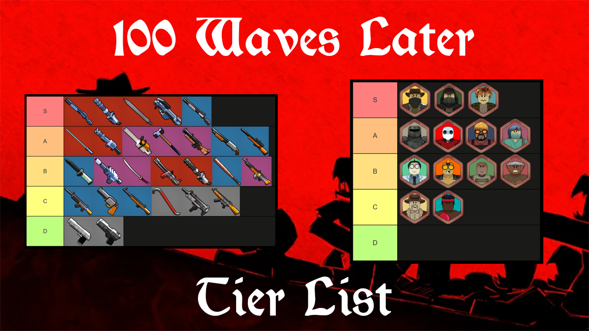 100 waves later weapon and class tier list