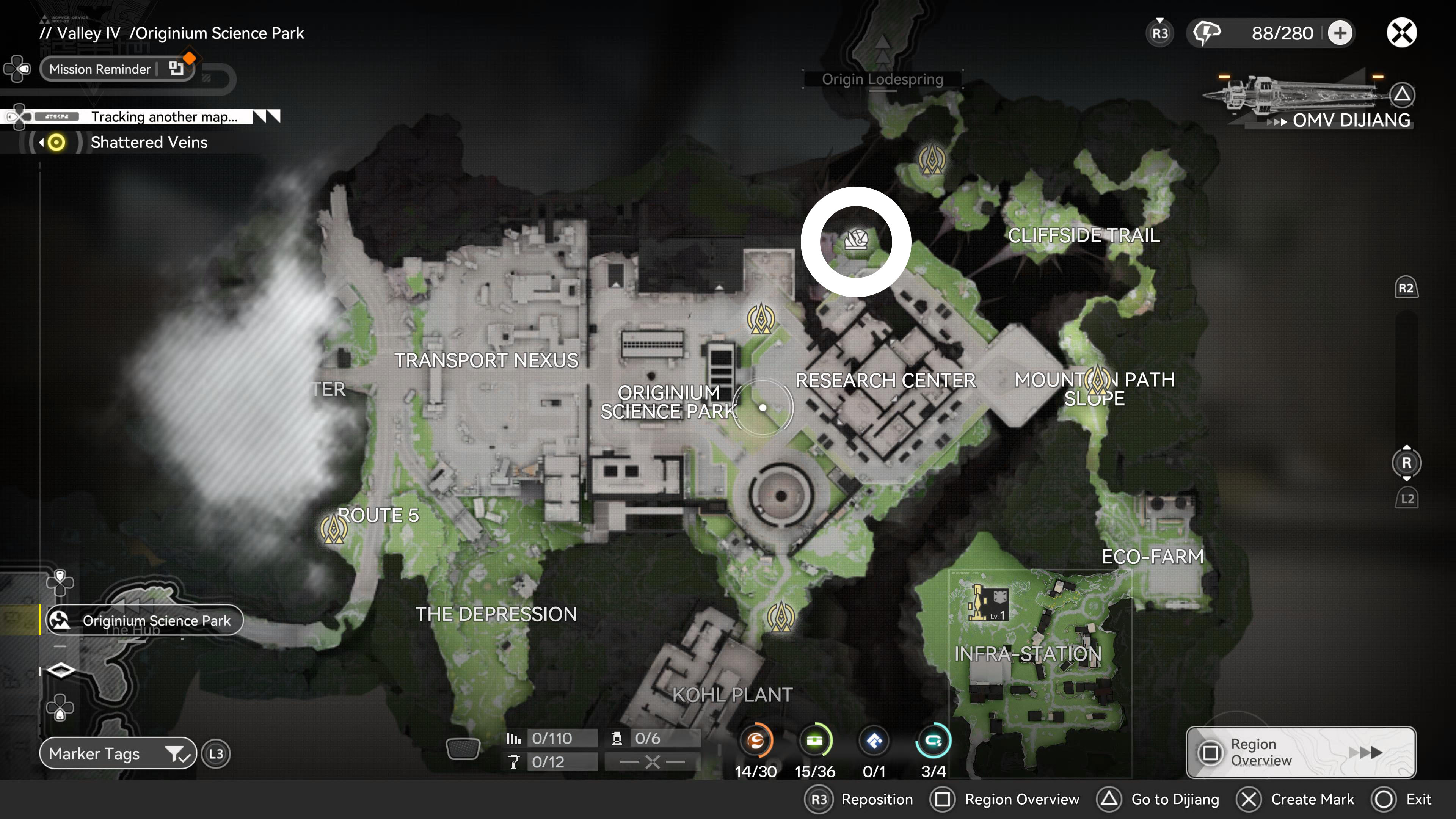 All Originium Science Park Kalkonyx locations in Arknights Endfield.