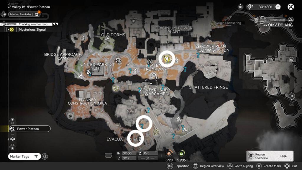 A few Sandleaf locations in Arknights Endfield.