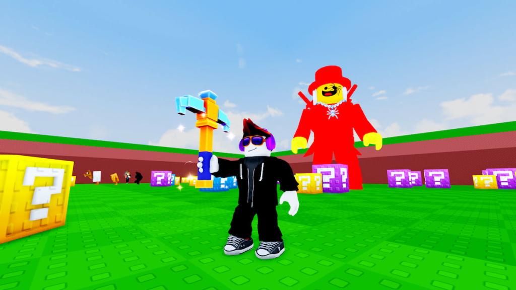 Break a Lucky Block! gameplay screenshot.