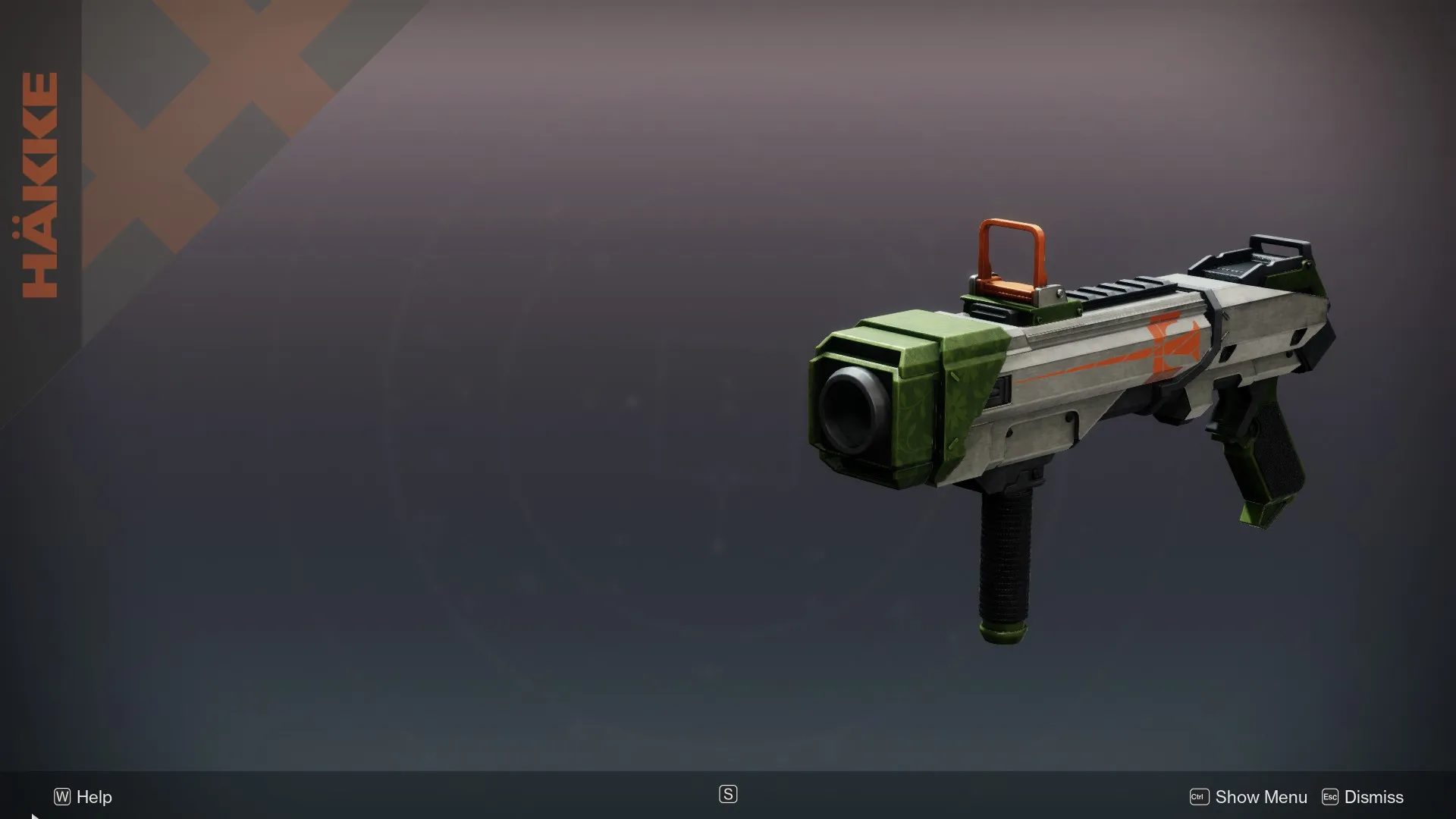 The Gizmo Weft breech-loaded grenade launcher in Destiny 2, with a Call to Arms floral pattern on it.