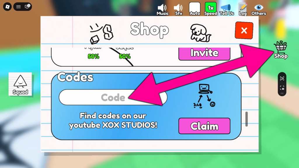 How to redeem PokeDoodles codes.