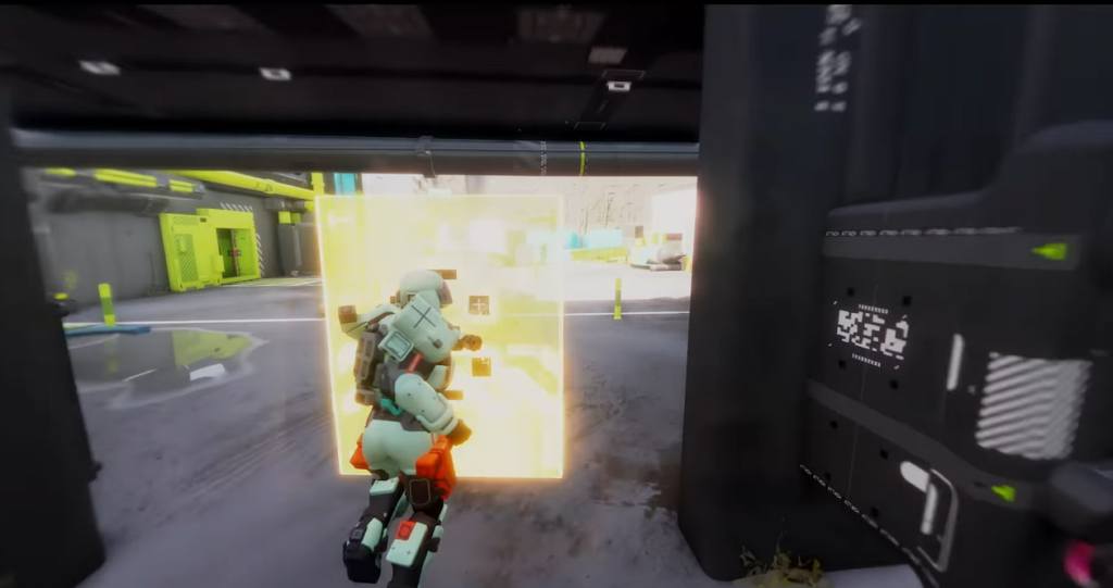 The Destroyer Runner Shell in Marathon uses its shield.