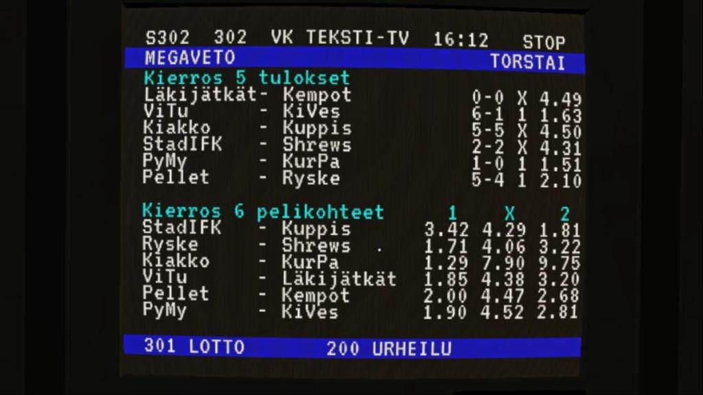 Betting odds in My Winter Car