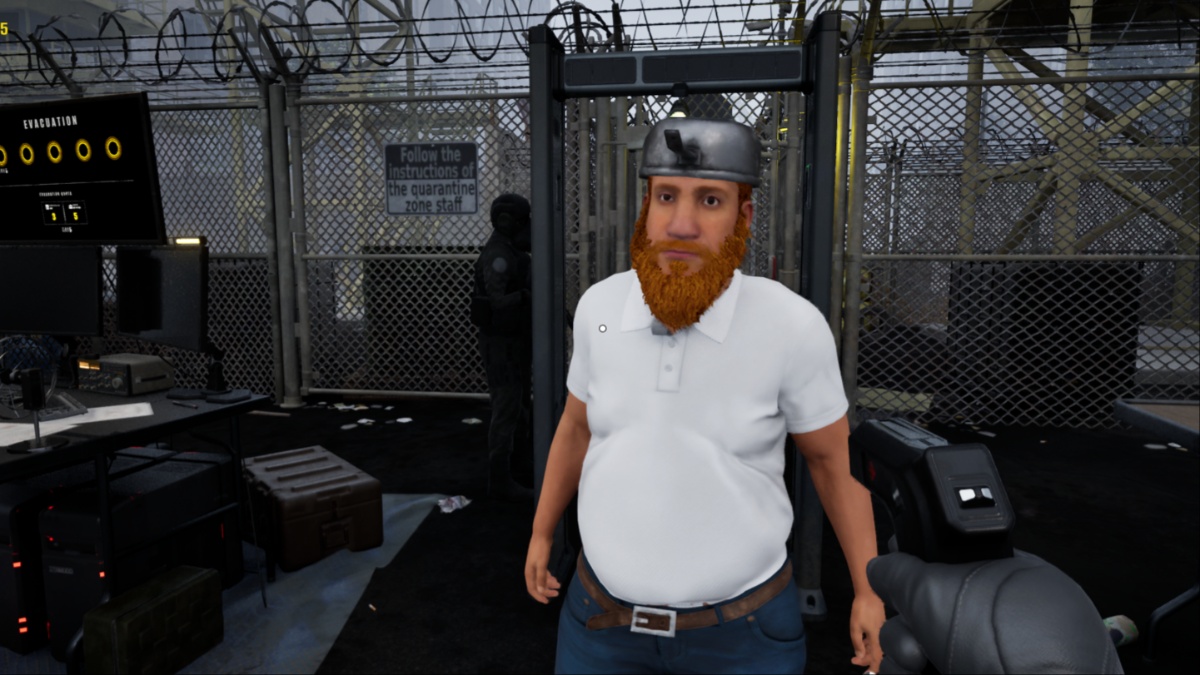 A survivor in Quarantine Zone