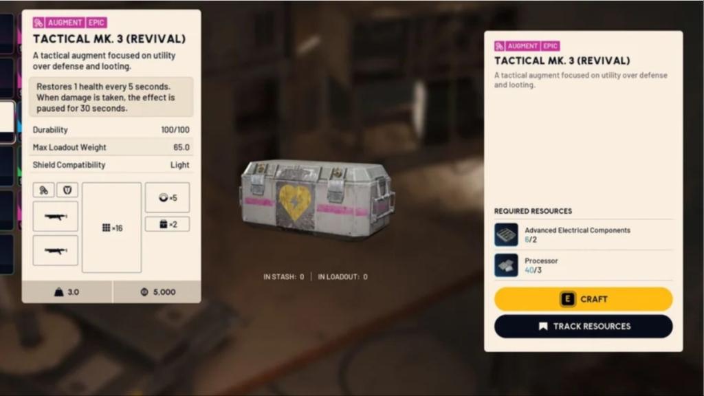 Revival augment in ARC Raiders