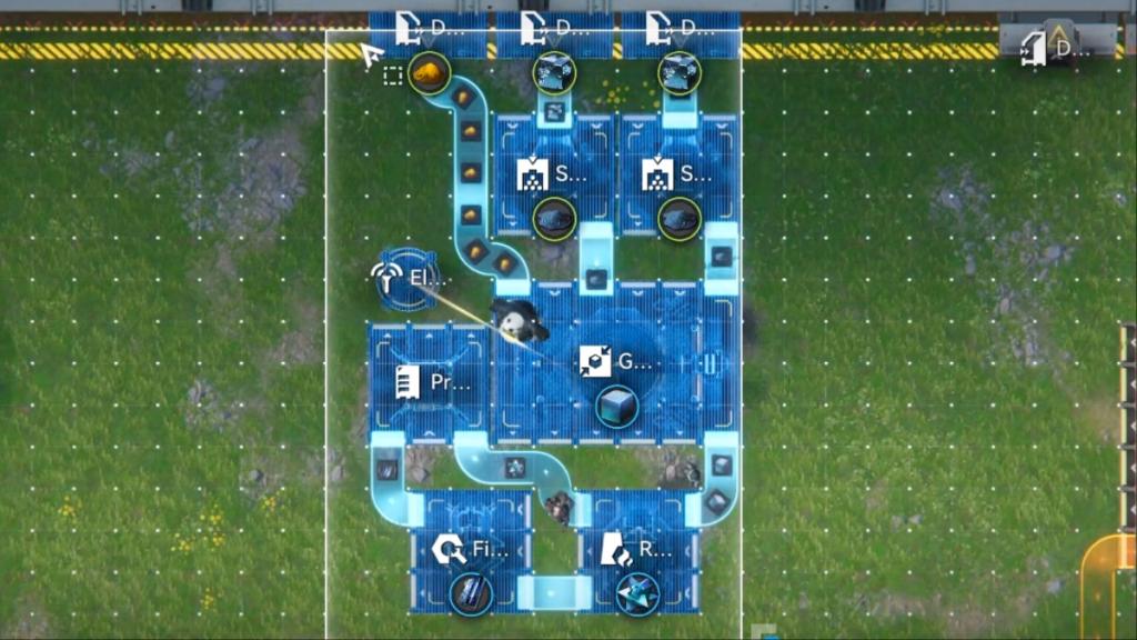 Steel production chain in Arknights Endfield