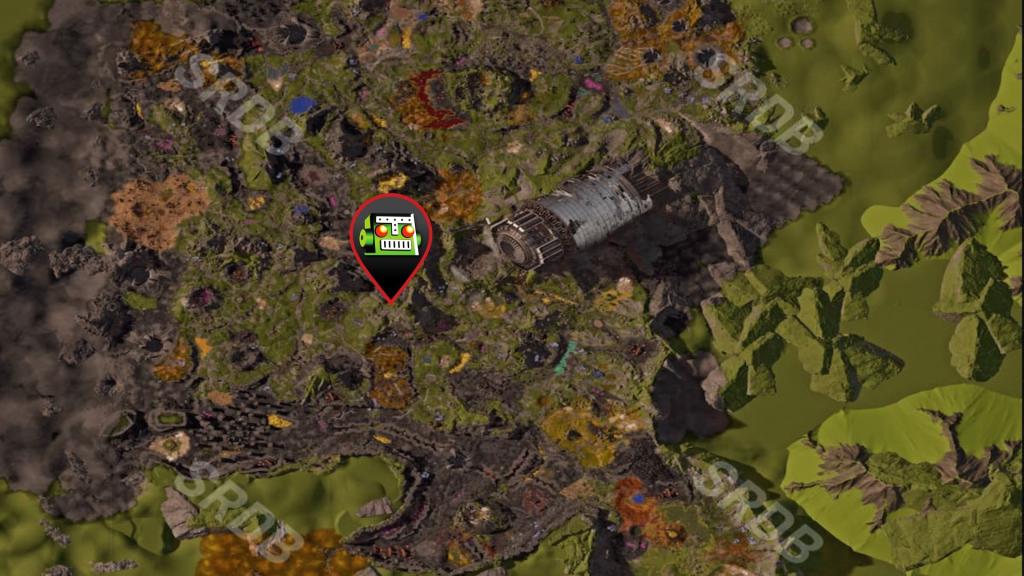 Stabilizer blueprint location in StarRupture