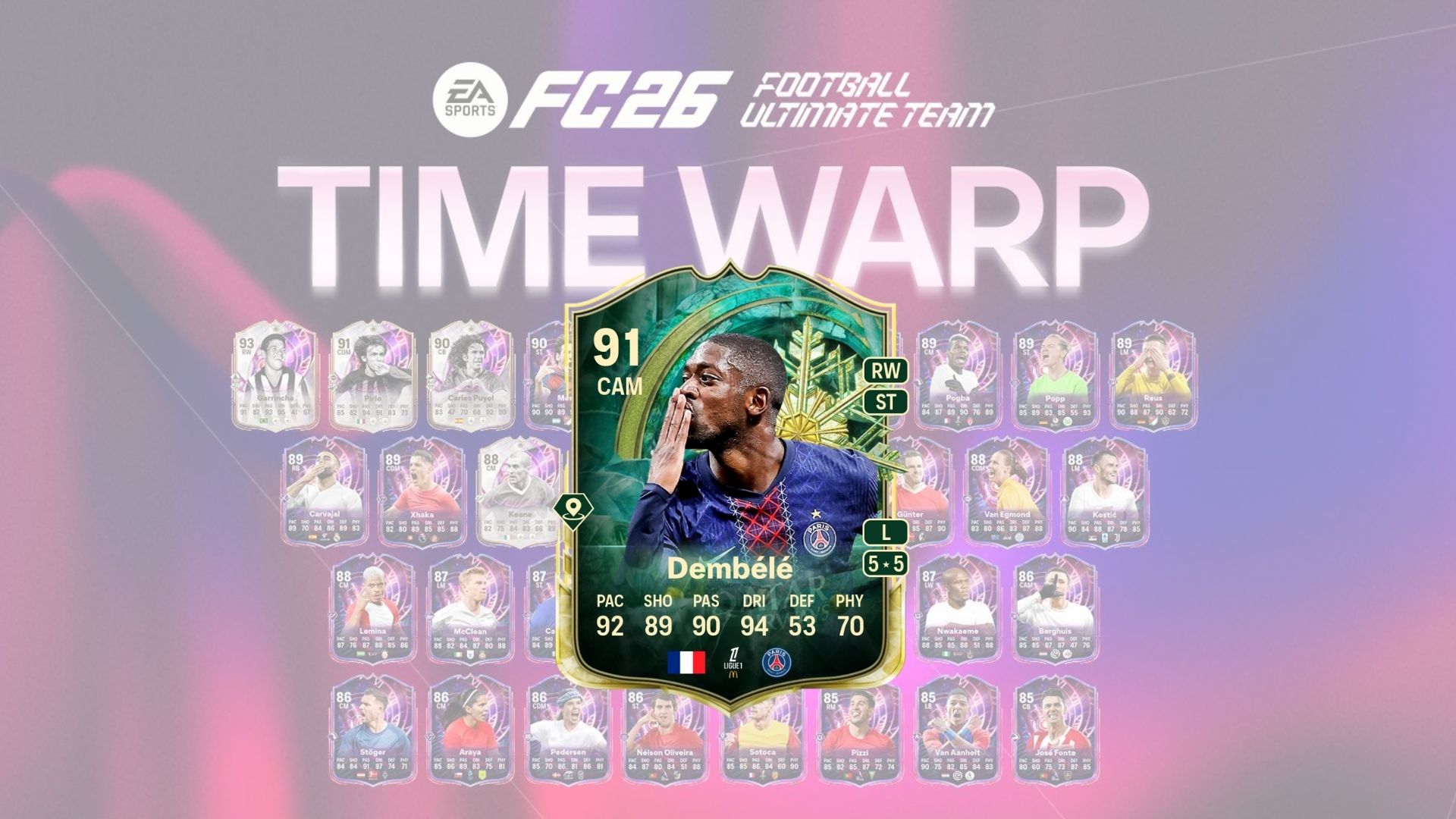 All 1 of 3 87+ Thunderstruck/Joga Bonito/WW/Unbreakables Campaign Mix PP SBC rewards