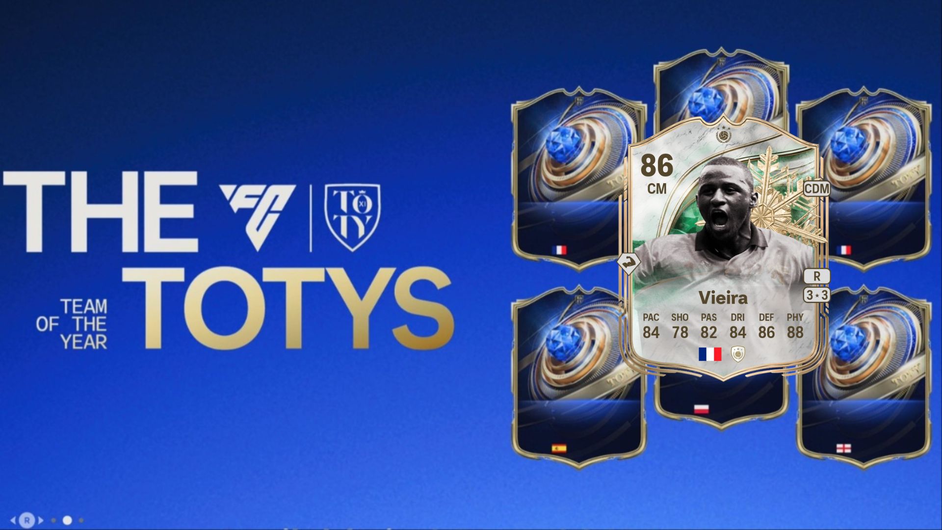 Patrick Vieira Winter Wildcards in Ultimate Team