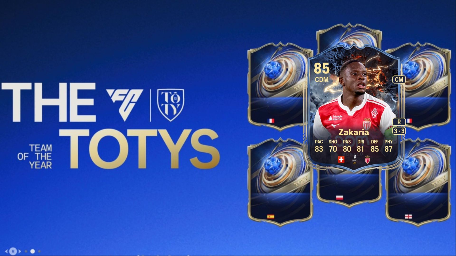 Zakaria Thunderstruck card in FC 26