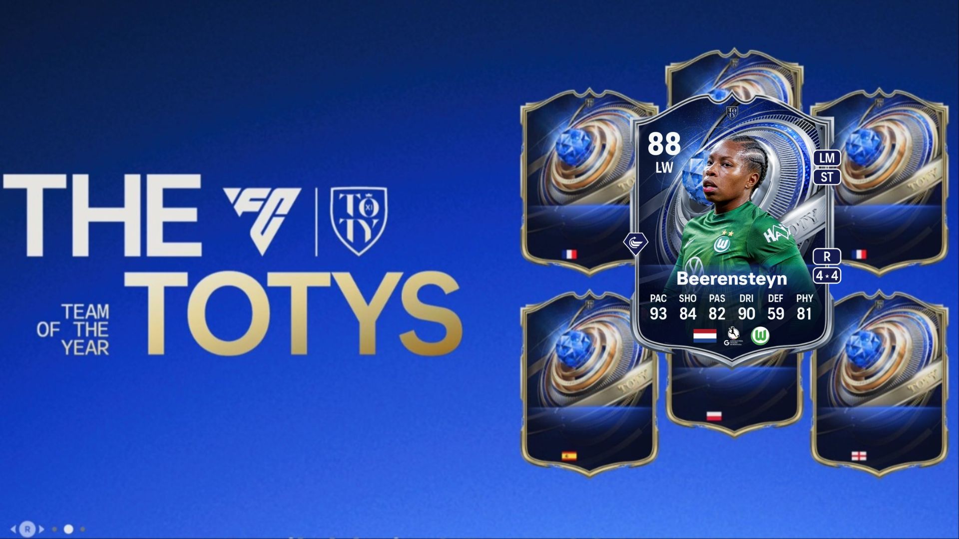 Beerensteyn TOTY HM card in FC 26