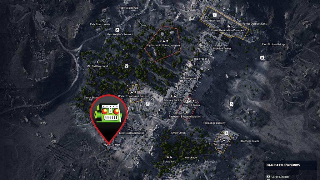 Goalpost location in ARC Raiders