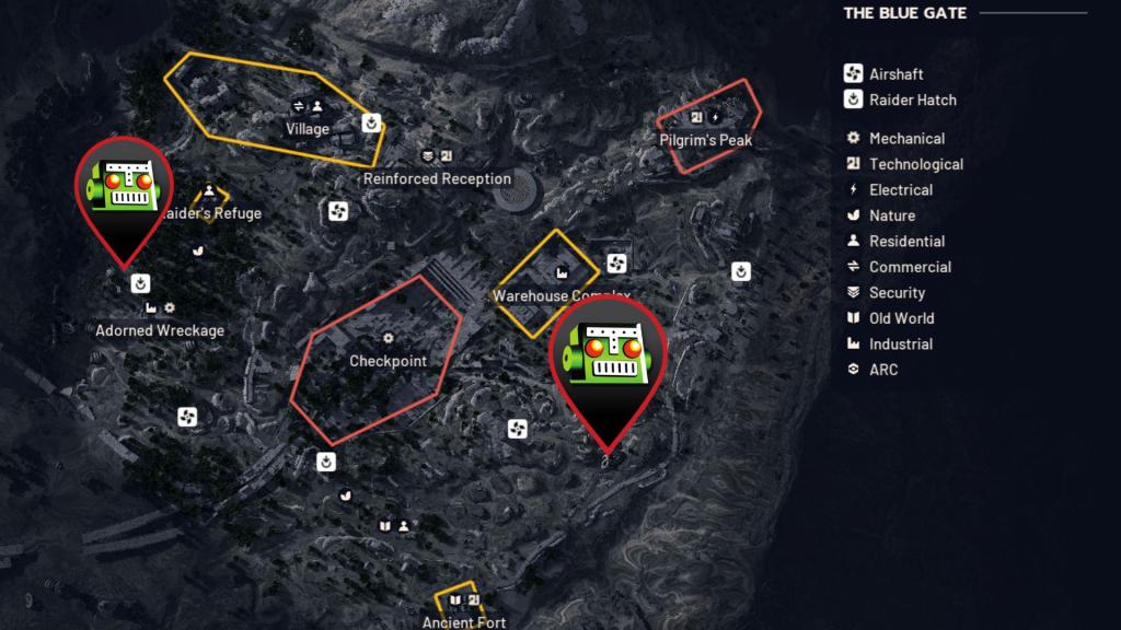 Deforester Husk locations in ARC Raiders