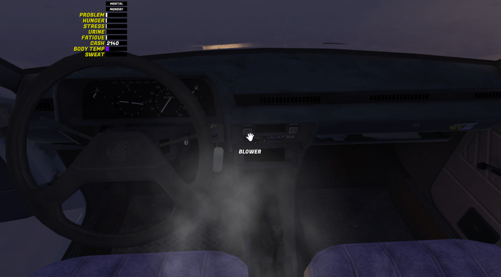 Car blower in My Winter Car