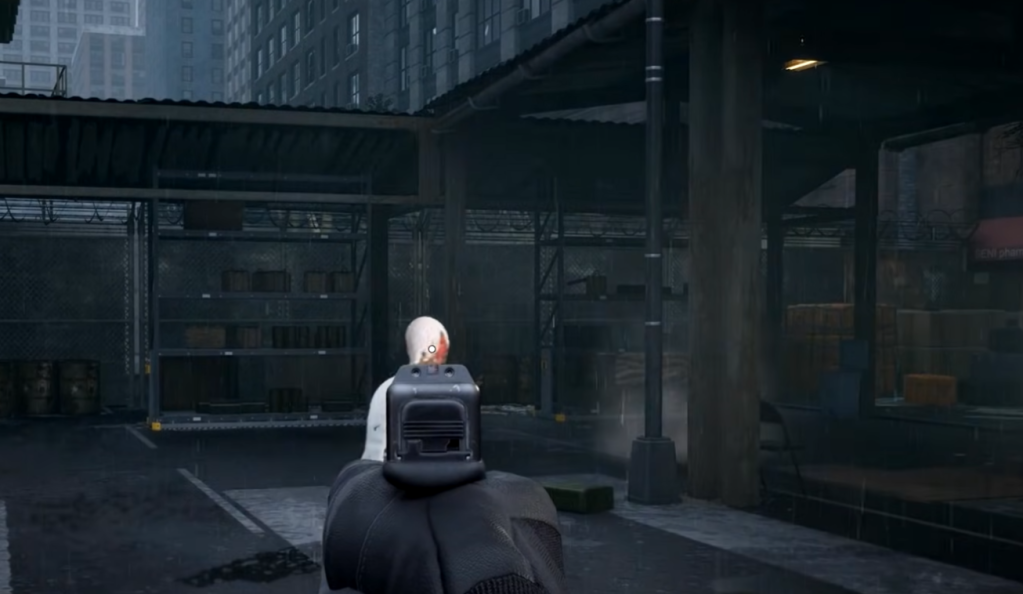 Zombie in Quarantine Zone