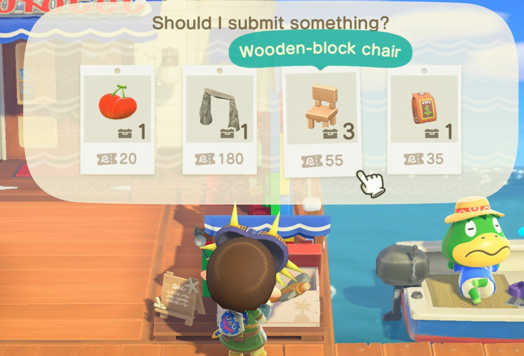 Kapp'n in Animal Crossing