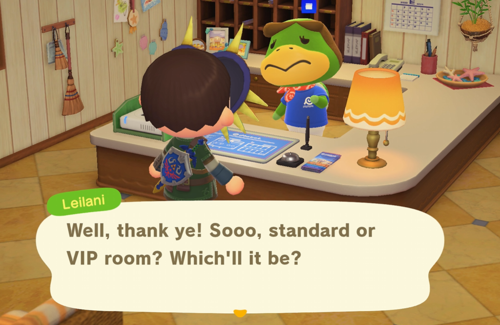 Leilani in Animal Crossing