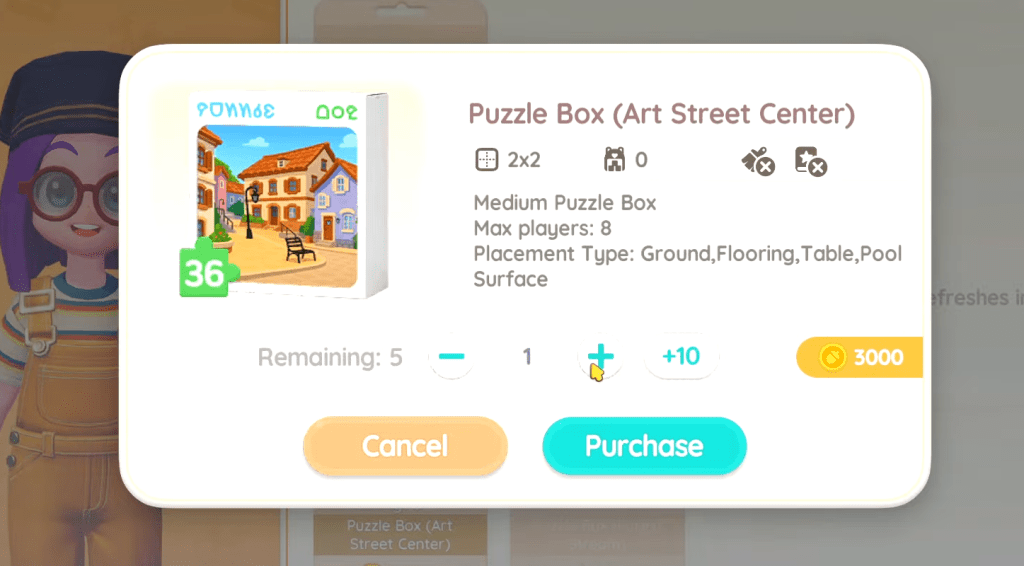 Puzzle Box in Heartopia