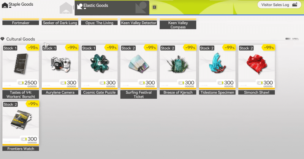 Gifts in Arknights Endfield