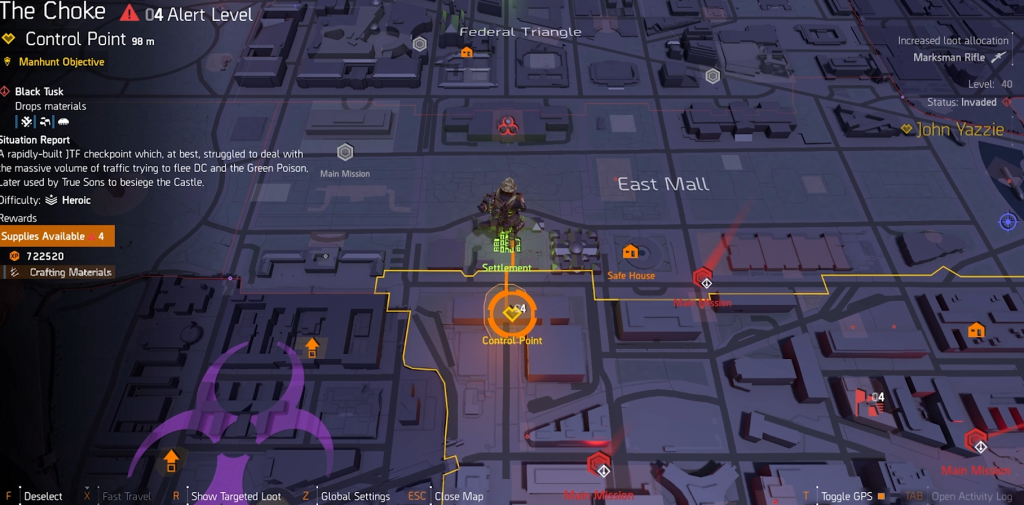 Control Point in Southwest