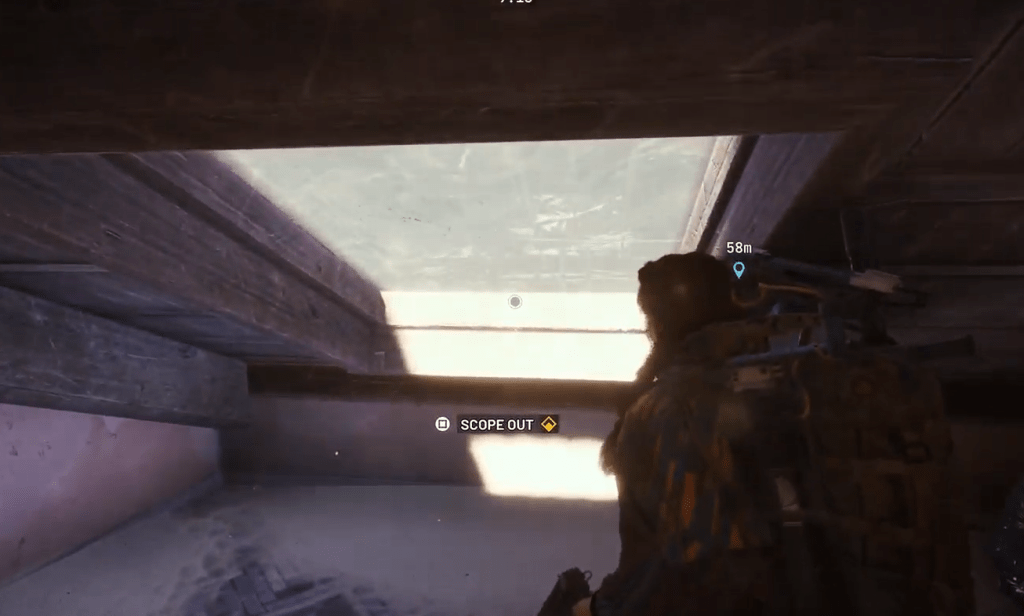 Scope put area in the attics